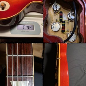2007 Gibson CR8 Chambered Les Paul Historic Reissue/ Cherry Sunburst VOS